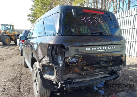 2021 Ford Bronco Sport Outer Banks from USA, damaged, VIN 3FMCR9C63MRA97266